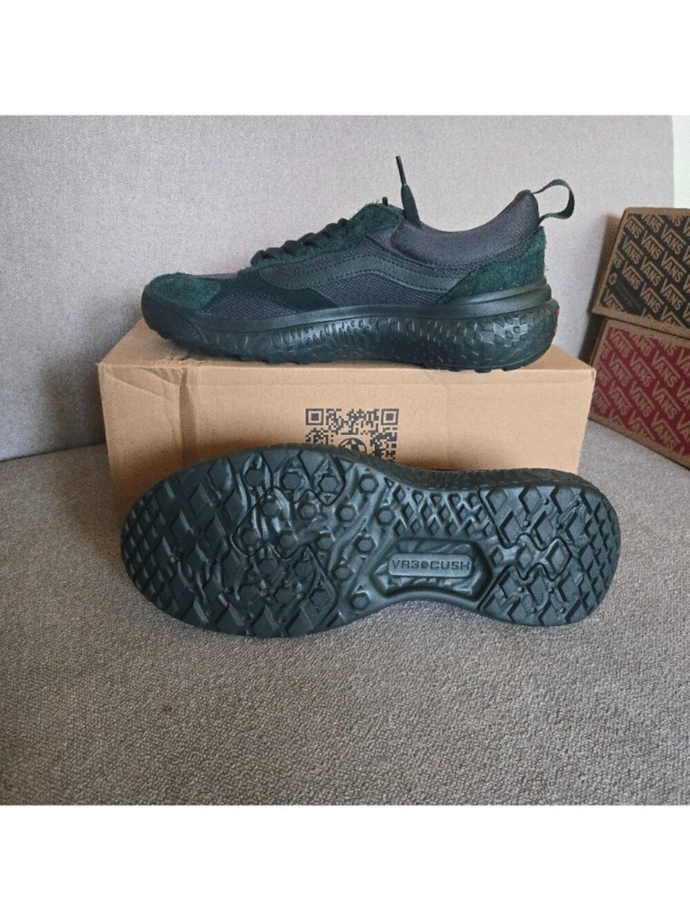 Vans Mte Ultrarange Neo Vr3 Men Size 9.5 Mono Dark Green Vr3cush 1026 - Picture 5 of 7